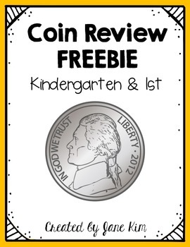 Preview of Coin Review:  Kindergarten and First Grade Sample Coin Packet