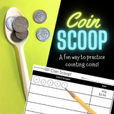 Coin Scoop: Counting Coins Math Activity