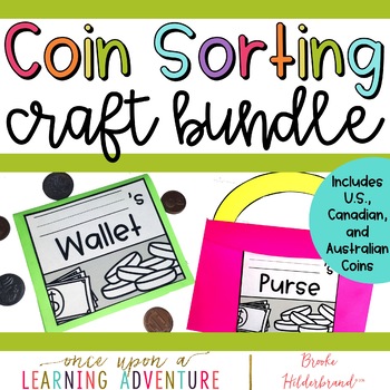Preview of Coin Sorting Craft Bundle