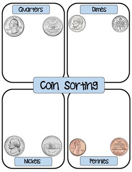 Coin Sorting Mat: Primary Money Unit by Elementary Energy Station