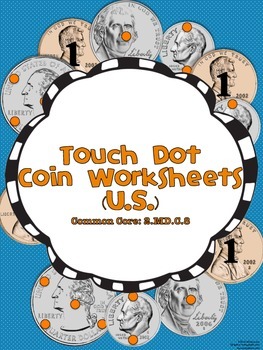 touch money worksheets teaching resources teachers pay teachers