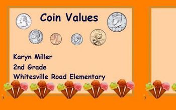 Preview of Coin Values - ActivInspire Container Flipchart Fun