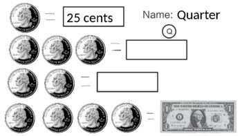 Preview of Coin Values - Interactive PowerPoint Presentation & Google Jamboard