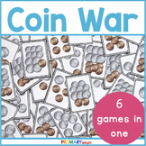 Money War Coin Counting Game with Money Chart and Money Wo