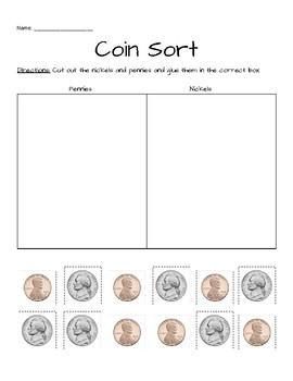Preview of Coin sort