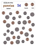 Find the Coins! (Coin Identification Activity & Clipart)
