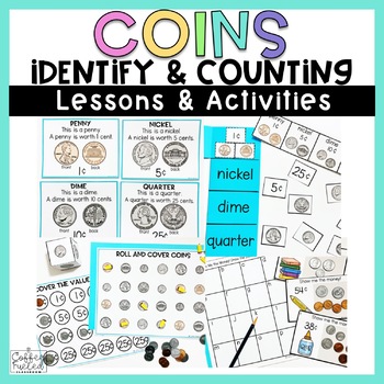 identifying coins worksheet teaching resources tpt