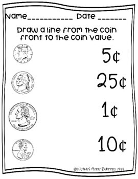 Coins for Kids by SassyClassyClassroom | Teachers Pay Teachers