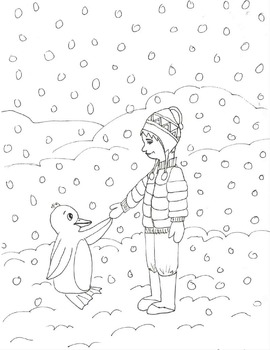 chilly willy coloring pages