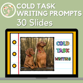 30 Cold Task Writing Prompts Powerpoint Year 3