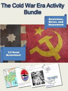 Preview of Cold War Activity Bundle: 25 Lessons in 1!