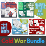 Cold War BUNDLE (High School) Readings, PPTs, and DBQs!