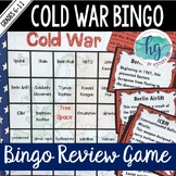 Cold War Bingo Unit Review and Test Prep