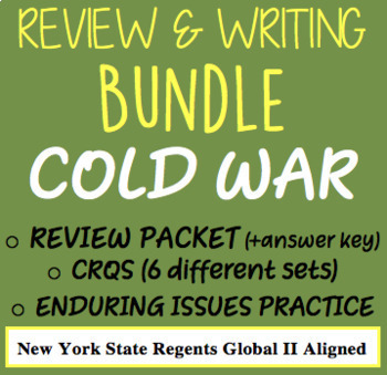 Preview of Cold War Bundle! NYS Regents Global II