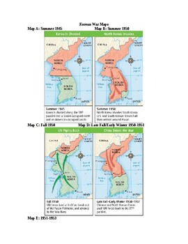 Preview of Cold War China and Korea: Korean War Maps