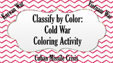 Cold War Conflicts Coloring Activity