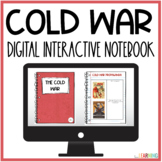 Cold War Digital Interactive Notebook for use with Google Slides™