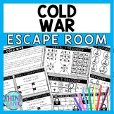 Cold War Escape Room - Task Cards - Reading Comprehension