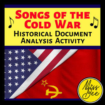 Preview of Cold War Historical Artifact Analysis Activity