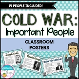 Cold War Important People Classroom Posters