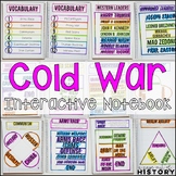 Cold War Interactive Notebook Graphic Organizers