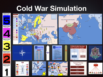 Preview of Cold War Simulation Activity + 1 Year Online Subscription