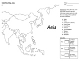 Cold War Map of Asia Assignment