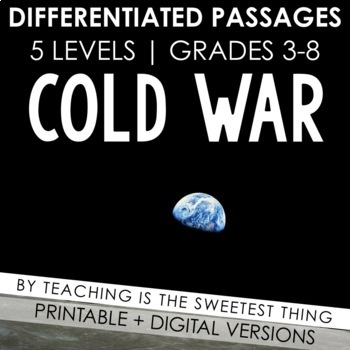 Preview of Cold War: Passages - Distance Learning Compatible
