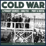 Cold War Primary Sources Activity Analysis Worksheets 6-Pack