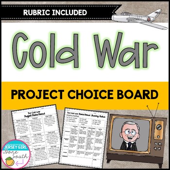 Preview of Cold War Project Choice Board