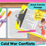 Cold War: Reading Passage : Social Studies US History 4th 5th