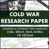 Cold War Research Paper/Essay: Compare & Contrast Cuba, Be