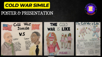 Preview of Cold War Simile Presentation & Poster