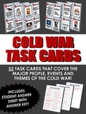 Cold War - Task Cards (52 Cold War Task Cards with Answer Sheet)