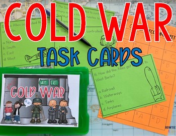 Preview of Cold War Task Cards