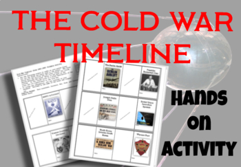 Preview of Cold War Timeline Foldable Activity