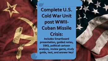 Preview of Early Cold War Complete Unit