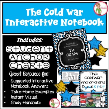 Preview of Cold War Interactive Notebook & Anchor Charts Combo (Anchors are PDF & DIGITAL)
