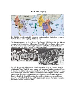 Preview of Cold War Vietnam War: Ho Chi Minh Biography