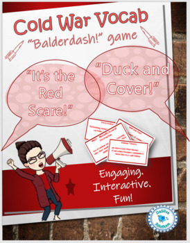 Preview of Cold War Vocabulary Game - Balderdash!