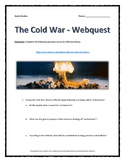 Cold War - Webquest with Key (24 Questions from history.com)