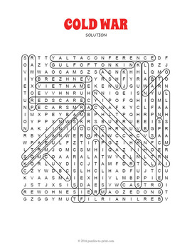 cold war word search cold war activity by puzzles to print tpt