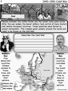 Cold War Worksheets by History in Focus | Teachers Pay Teachers