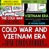 Cold War and Vietnam War Era Task Cards BUNDLE