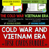 Cold War and Vietnam War Era Task Cards BUNDLE DISTANCE LEARNING