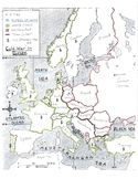 Cold War in Europe and Asia - Map Assignment (Blank Maps w