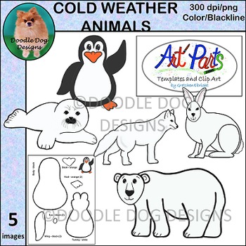 Preview of Cold Weather Animals