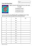 Coles Little Shop Maths Activities - 7 Worksheets - Real L