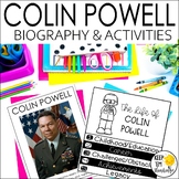 Colin Powell Biography Reading Passages Activities Black H