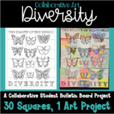 Collaboration Art DIVERSITY Grid Art